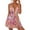 C-Pink3, variant on DHFJKG Womens Sparkly Sequins Dresses Sexy Deep V Neck Backless Floral Adjustable Spaghetti Strap Mini Dress Night Party Wear Stylish Dresses