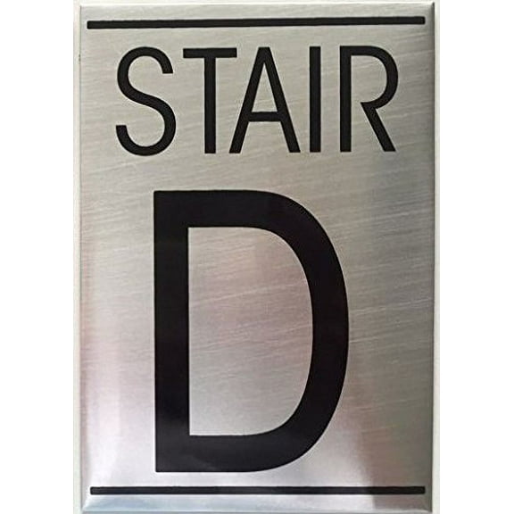 STAIR D SIGN