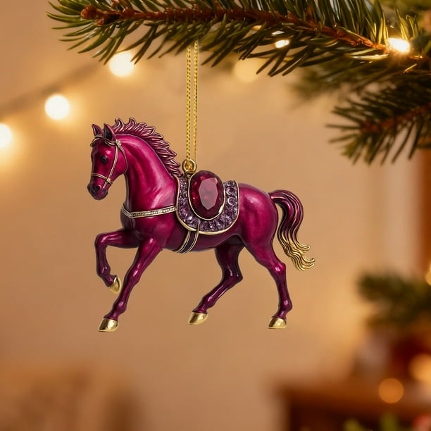 Colgante Navideño Plano de Acrílico 2D | Decoración Festiva de Interiores de Acrílico Resistente | Adorno Colgante Versátil para La Repisa Del Árbol | Idea de Regalo para Decorar El Hogar En Las Fies