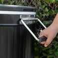thumbnail image 5 of Permasteel 120-QT Outdoor Portable Patio Cooler Ice Chest with 2 Drink Dividers, Swivel Caster Wheels, Heavy-Duty Handles, Black, 5 of 13