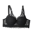 thumbnail image 6 of Bxsruta Women's Lace Longline Underwire Bra Everyday Support Adjustable Straps, 6 of 6
