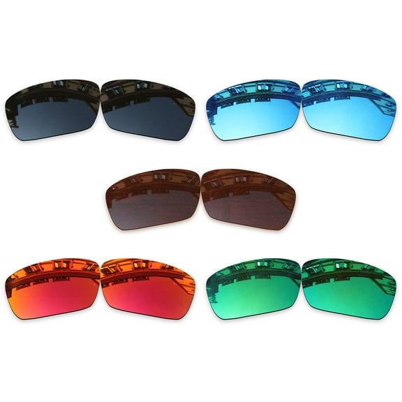 Vonxyz 5 Pack Polarized Replacement Lenses for Oakley Fuel Cell OO9096 Sunglasses