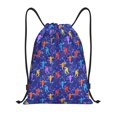 thumbnail image 1 of Coaee Ice Hockey Players With Puck for Drawstring Backpack, Gym Drawstring Bag, Sports Sackpack for Sport Trip Yoga for Women Men-Small, 1 of 6