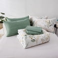 thumbnail image 3 of Juego de edredón WONGS BEDDING Botanical Queen, 7 piezas, color verde, 3 of 7