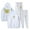 White, variant on Jey Uso Yeet Hoodies Jogger Pants Unisex 2 Piece Sets Casual Sweatshirts+Sweatpants Suit