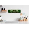 thumbnail image 4 of Man Cave Decor Vintage Wall Decor Gardening Because Murder Is Wrong Vintage Tin Signs Funny Street Metal Signs Para El Hogar, Garaje, Pared, Bar, Decoración De 3.9 X 15.7 In, 4 of 5