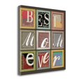thumbnail image 1 of Tangletown Art, 19 x 19 "Best Mom Ever " by Jim Baldwin, Gallery Wrap Canvas Art, 1 of 2