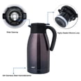 thumbnail image 2 of Jarra térmica para café gINT de acero inoxidable con aislamiento de 1,9 L, 2 of 9