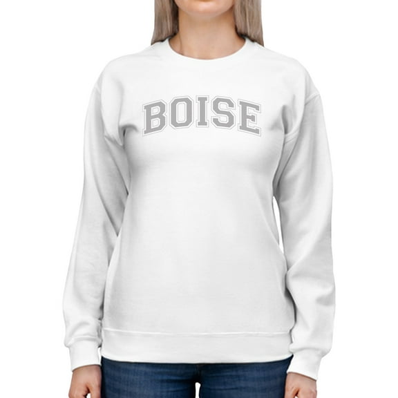 Boise, Women Sweatshirt, Female 4X-Large