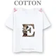 thumbnail image 3 of Camiseta de algodón con el alfabeto de Disney Mickey de la A a la Z, moda de verano para niños y niños, camisetas informales de cuello redondo y manga corta, 3 of 5