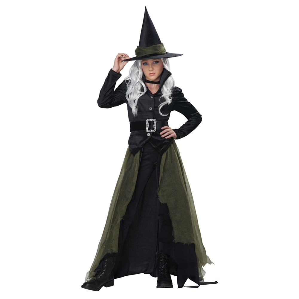 Teen Girls Cool Witch Halloween Costume size XL 12-14 - Walmart.com ...