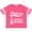 Football Pink and White, variant on Inktastic Future Oilfield Roughneck Boys or Girls Toddler T-Shirt