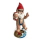 thumbnail image 1 of Garden Gnome Statue Lawn Decoration Outdoor Gnome Statue Fun Cute Garden Sculpture Dwarf Decoration, 1 of 5