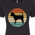 thumbnail image 4 of Inktastic Chihuahua Dog Retro Sunset Women's T-Shirt, 4 of 5