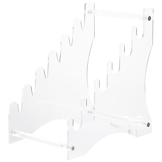 unbranded 1Jgo Expositor Transparente Para Cortadores Con Material Resistente Para Orden En