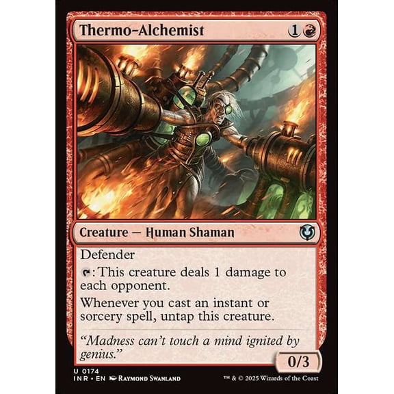 MtG Innistrad Remastered Uncommon Thermo-Alchemist #174