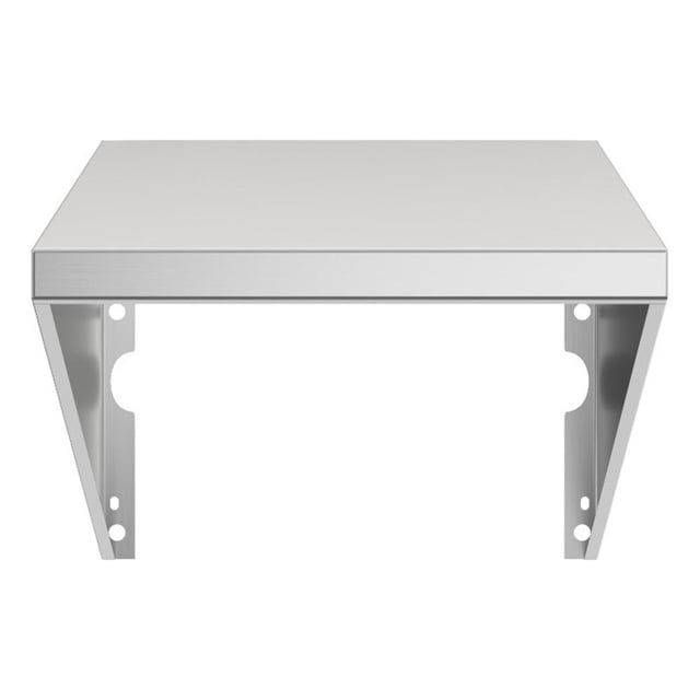 Pemberly Row 14" Rugged & Durable Side Shelf for Commercial Outdoor Grill Steel