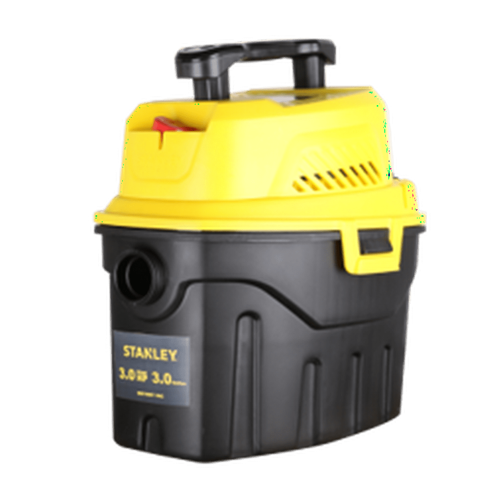 Stanley Black & Decker 3 Gallon Wet Dry Vacuum, 3 Peak HP Poly 2 in 1