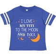 thumbnail image 3 of Inktastic I Love My Titi to the Moon and Back Boys or Girls Toddler T-Shirt, 3 of 5