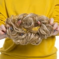 thumbnail image 3 of SEGO Messy Bun Scrunchies Hair Piece Hair Extensions Synthetic Hair Donut Updo Fake Ponytail Extensions For Women Red/Purple/Blue/Pink/Black/Blonde, 3 of 7