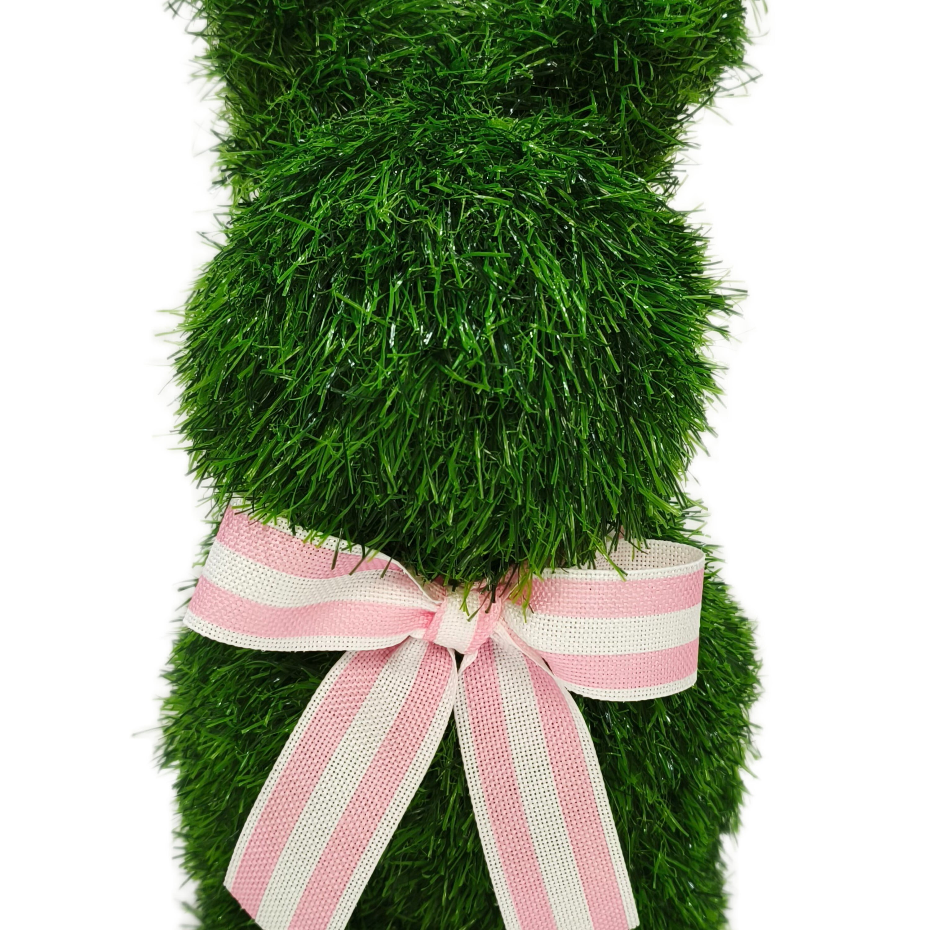 Faux Grass Sitting Bunny Tabletop Decoration, Green, 15.5", Easter by Way To Celebrate