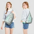 thumbnail image 4 of Winter Animal Sling Backpack - Cute Penguin Print Shoulder Bag with Decorative Snowflakes, Compact Travel Pack for Essentials, 4 of 4
