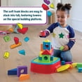 thumbnail image 5 of MindWare KaBlocks Blast, Includes 30 Foam Blocks, 2 Launch Blocks, Building Platform & Kaboom Launch Pad - Ages 3+, 5 of 5
