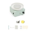 thumbnail image 1 of DIY Craft Ceramics Making Tools - Electric Pottery Wheel Kit With Adjustable Zinc Alloy Turntable ,Multi Purpose, 1 of 4