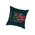 thumbnail image 4 of Ounissouiy Funda de almohada navideña Adornos navideños Funda de almohada Reno Papá Noel Funda de cojín Adorno navideño Decoración del hogar  #9, 4 of 8
