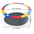 thumbnail image 5 of Yescom Trampoline Mat & Pad Replacement Kit with 72V-Ring Fits 14 ft Trampoline Frame, 5 of 9