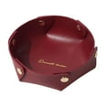 thumbnail image 2 of de noche Valet Tray Trinket Holder PU Leather Valet Tray para teléfonos de dormitorio Rojo jinwen Bandeja de valet, 2 of 8