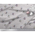 thumbnail image 3 of Soimoi Gray Velvet Fabric Bottle & Panda Dots Printed Craft Fabric by the Yard 58 Inch Wide, 3 of 3