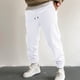 thumbnail image 2 of Pantalones deportivos de Color liso para hombre, chándal blanco de lujo, Y2k, rectos, para gimnasio, talla grande, Verano, 2 of 5