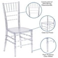thumbnail image 2 of Flash Elegance Crystal Ice Stacking Chiavari Chair, 2 of 9