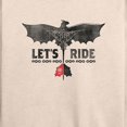 thumbnail image 3 of How to Train Your Dragon - Let's Ride - Women's Lightweight French Terry Long Sleeve Shirt, 3 of 5