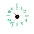 thumbnail image 2 of pstuiky Home Decoration Diy Luminous Stereo Digital Wall Clock Wall Sticker Clock Living Room Decoration Clock, 2 of 3