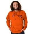 thumbnail image 5 of Rational Real Pi Pie Number Math Nerd Hoodie Sweatshirt Women Men Brisco Brands M, 5 of 6