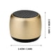 thumbnail image 3 of Amzcrzy Electrónica para hombres Organizador de electrónica Cámara digital Altavoz Bluetooth pequeño, alto volumen, mini cañón de acero, sistema de audio inalámbrico portátil para exteriores Accesori, 3 of 4