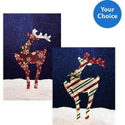 You Pick 2 Holiday Deer Sculptures