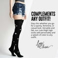 thumbnail image 5 of Love Classic Extra Long Women's Thigh High Socks Soft Leg Warmers Shoe Sizes 6-9, 5 of 7
