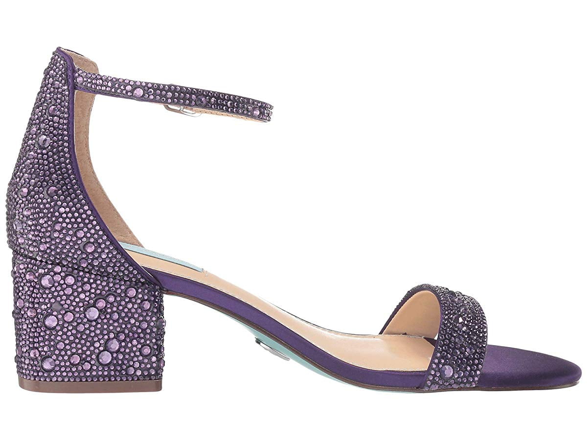 Betsey johnson purple heels Clearance