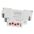 thumbnail image 3 of GRT8,S2 Cycle Timer Relay, Super Wide Delay Time Range, Small Volume DIN Rail Mountable with LED Indicators, 220VAC for Cyclic Control, 2 SPDT , 16AorAC1 Switching Power,, 3 of 7