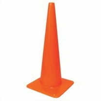 Safety Works Professional 28 In. H. Hi-Vis Orange Safety Cone SWFM28-VPD6
