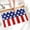 Multicolor,D, variant on 4Th of July Outdoor Wear-Resistant Floor Mat, Water Absorbent Cold Proof Entrance Doormat, Random Edge Locking Design, Durable Practical Mat for Porch Bathroom Hallway & Household Entryway