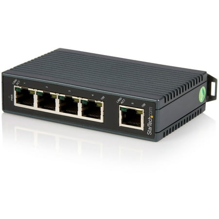 UPC: 0065030859745 | Startech.com 5 Port Industrial Ethernet Switch – Din Rail Mountable – Expand Your Network Connectivity With This Rugged Unmanaged Network Switch – Fast 10/100mbps Switch – Din Rail Mountable W/