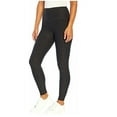 thumbnail image 2 of Orvis Women's High Rise Butter Soft Fleece Lined Leggings, Heather Charcoal XS, 2 of 3