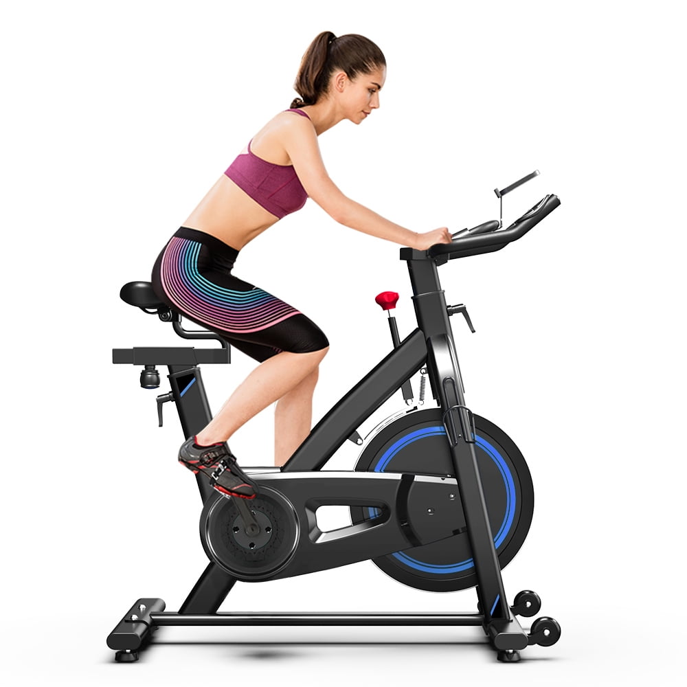 Delfy Stationary Resistance Exercise Fitness Bike, Heavy Duty
