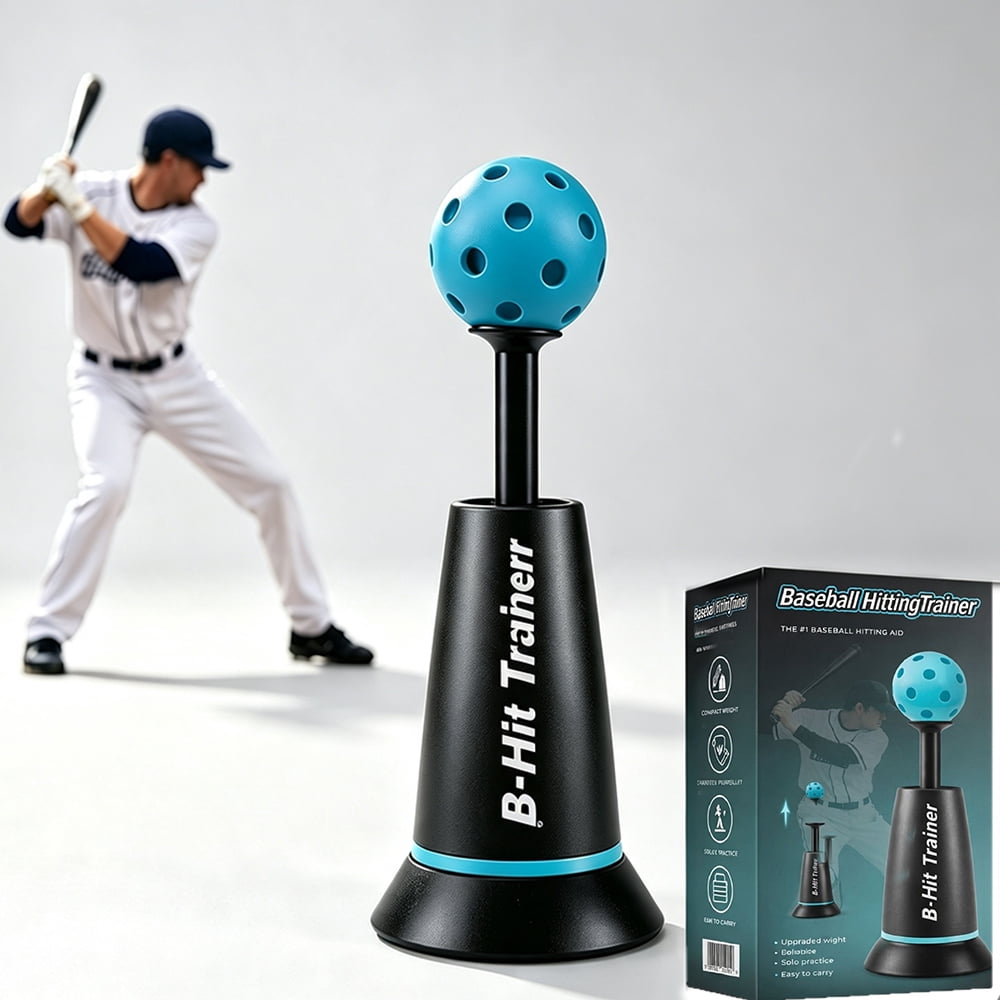 Tee Popper Baseball Training,Pop Up Baseball Hittingtrainer,Durable Batting Tee for Baseball Hitting Practice And Hitting without A Pitcher
