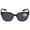 Black, variant on Sunglasses Costa Del Mar 06 S 9051 905101 Salina Black Blue Mirror 580g