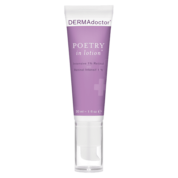 DERMAdoctor Poetry in Lotion 1% Retinol Anti-Aging Treatment, Fine Lines & Wrinkles, 1 fl oz